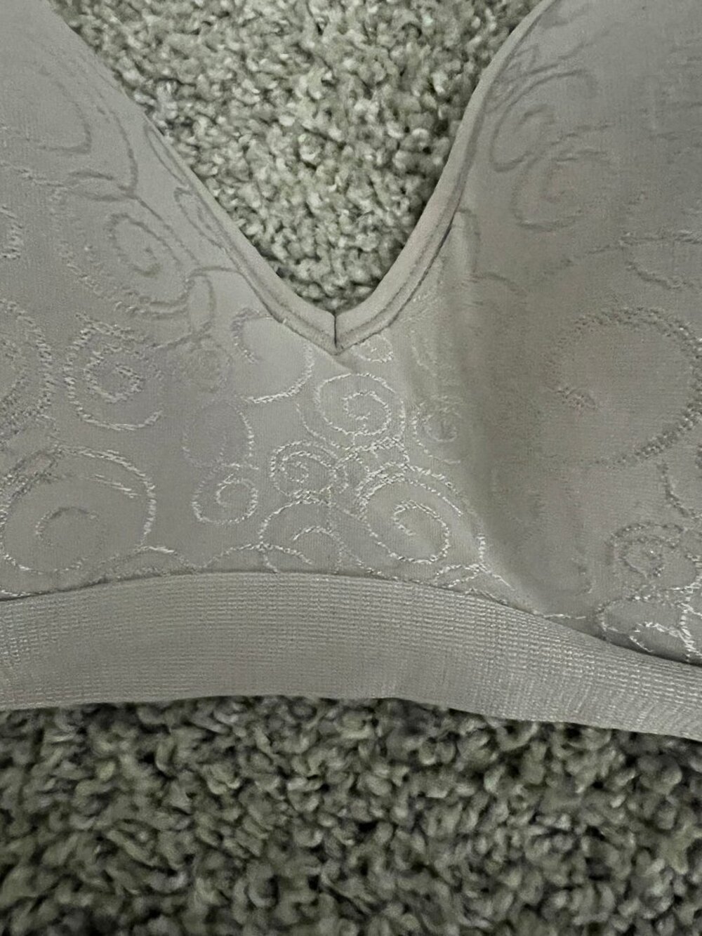 NWT Bali womens Comfort Revolution Wireless Bra Warm Steel Swirl 36DD - Picture 6 of 6